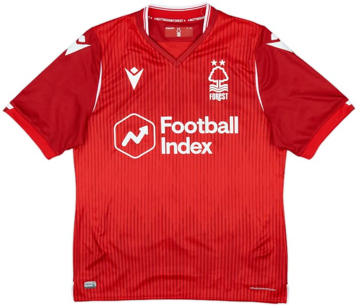 2019-20 Nottingham Forest Home Shirt Yates #22 - 9/10 - (S)
