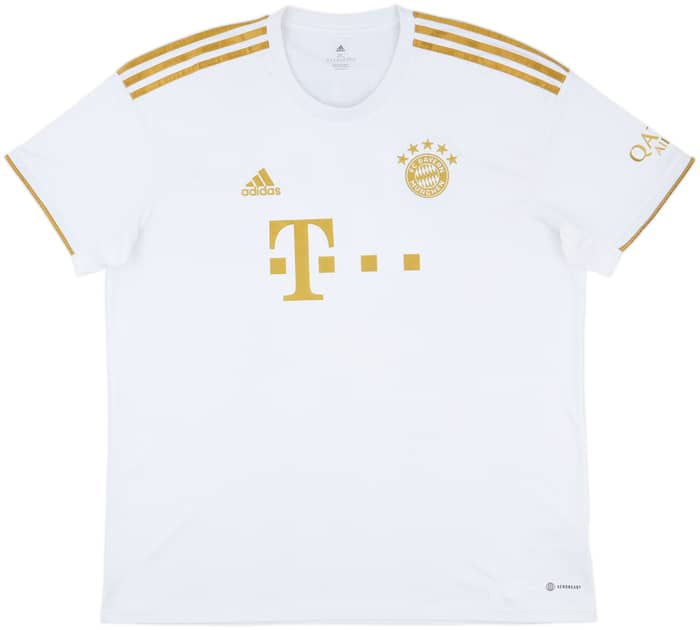 2022-23 Bayern Munich Away Shirt Musiala #42 - 7/10 - (XXL)