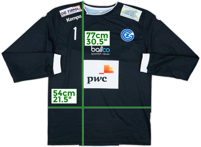 2010s Grasshoppers Handball Away L/S Shirt #1 - 8/10 - (XL)