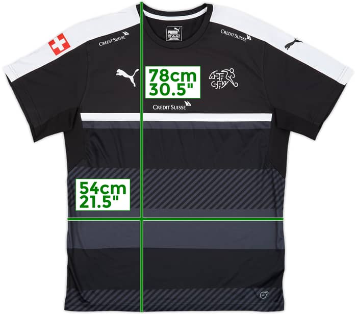 2015 Switzerland Puma Training Shirt - 8/10 - (XL)