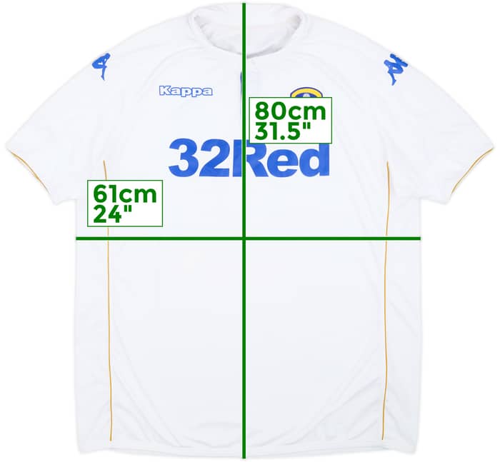 2016-17 Leeds United Home Shirt - 8/10 - (XL)