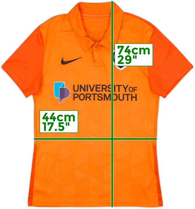 2020-21 Portsmouth Third Shirt - 8/10 - (S)