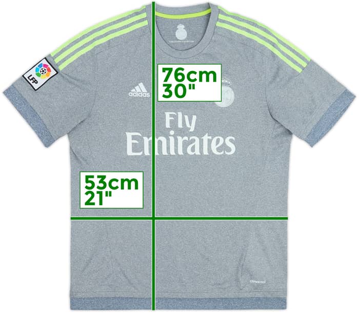 2015-16 Real Madrid Away Shirt - 5/10 - (L)