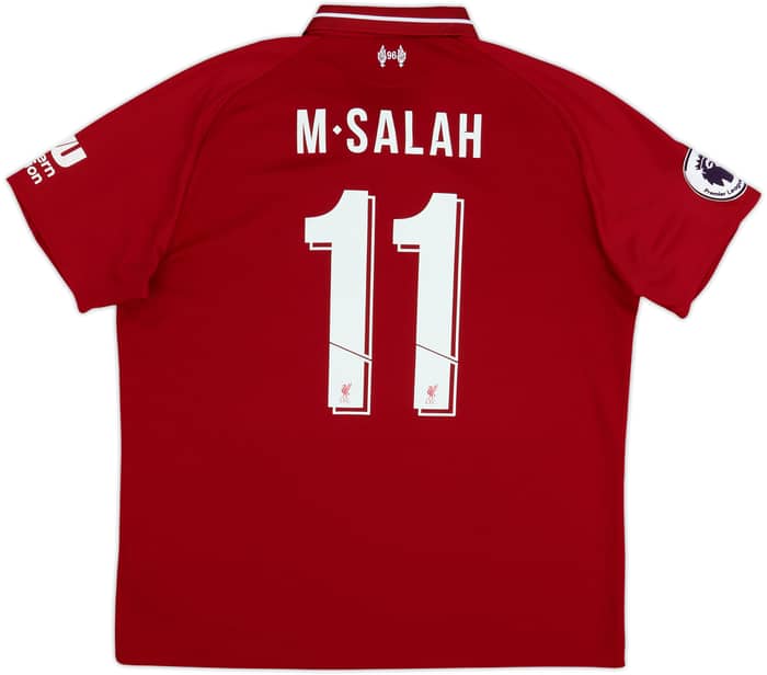 2018-19 Liverpool Home Shirt M.Salah #11 - 6/10 - (XL)