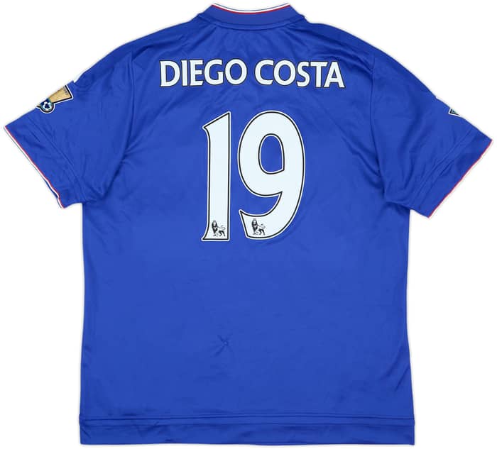 2015-16 Chelsea Home Shirt Diego Costa #19 - 9/10 - (XL)