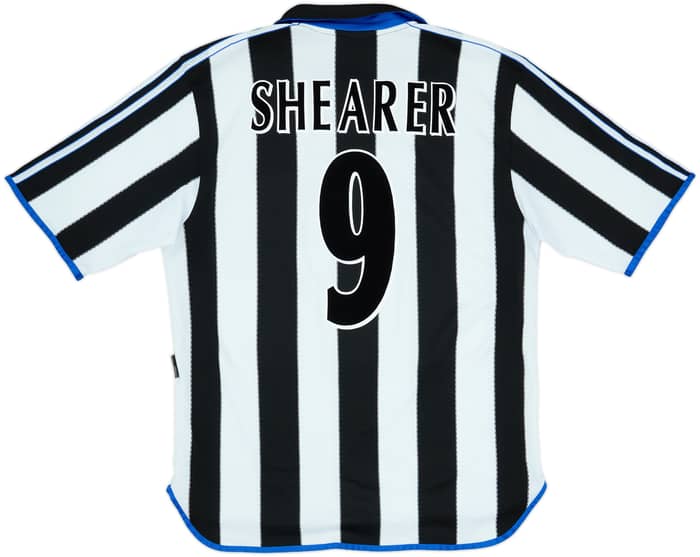 1999-00 Newcastle Home Shirt Shearer #9 - 7/10 - (L)