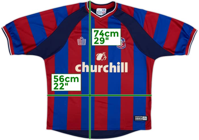 2003-04 Crystal Palace Home Shirt - 6/10 - (L)