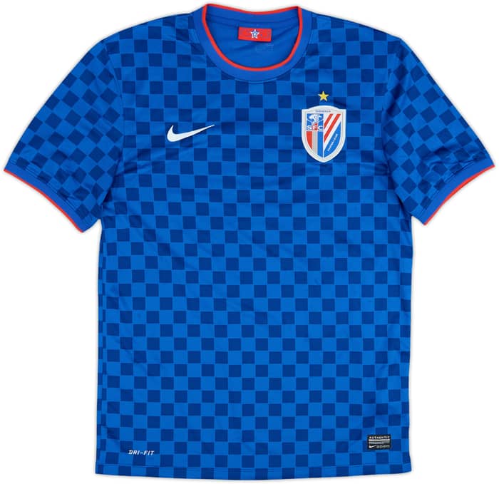 2014 Shanghai Shenhua Home Shirt - 8/10 - (M)