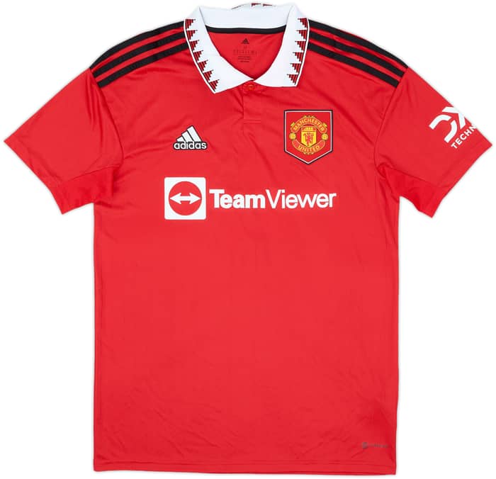 2022-23 Manchester United Home Shirt Ronaldo #7 - 10/10 - (M)