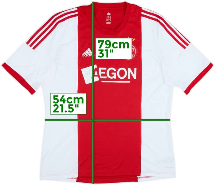 2013-14 Ajax Home Shirt - 6/10 - (XL)