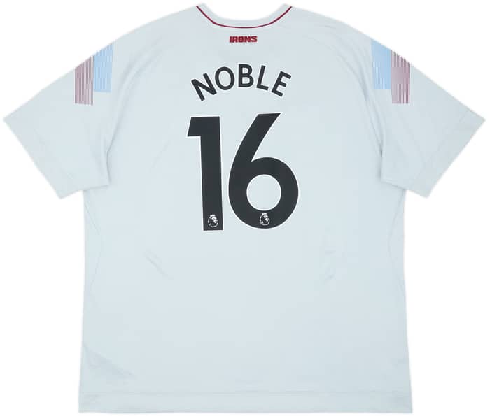 2018-19 West Ham Third Shirt Noble #16 - 8/10 - (3XL)