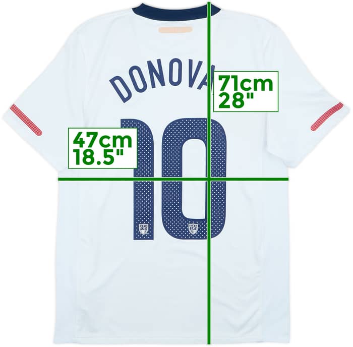 2010-11 USA Home Shirt Donovan #10 - 6/10 - (S)