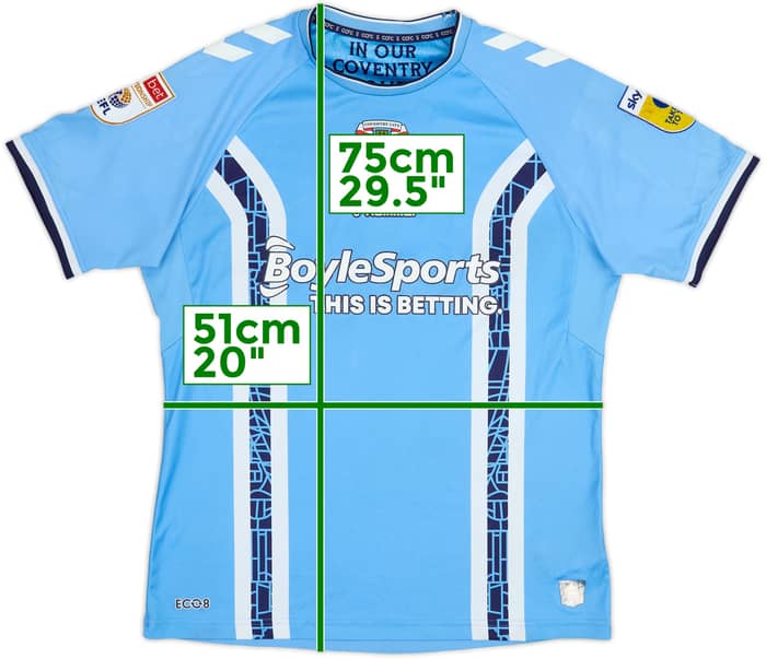 2022-23 Coventry Home Shirt - 6/10 - (L)