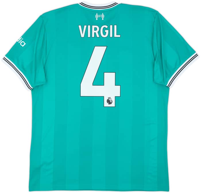 2025-26 Liverpool Third Shirt Virgil #4 - 10/10 - (L)