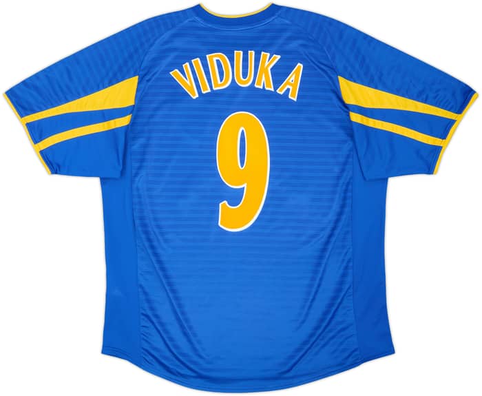 2001-03 Leeds United Away Shirt Viduka #9 - 8/10 - (XL)