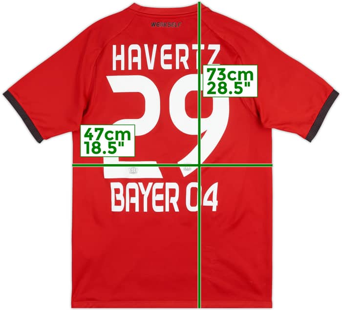 2016-17 Bayer Leverkusen Away Shirt Havertz #29 - 5/10 - (S)