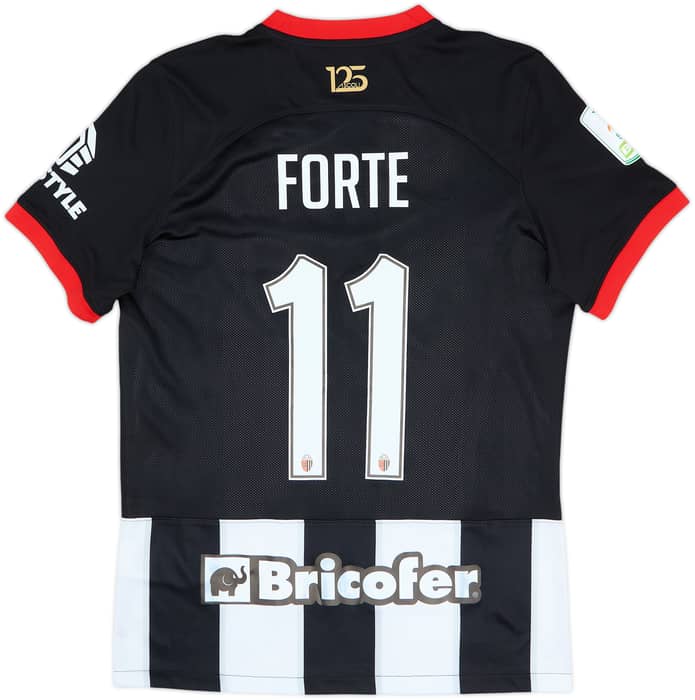2023-24 Ascoli Match Issue Home Shirt Forte #11