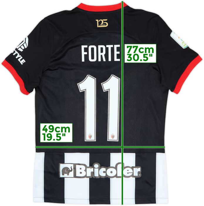 2023-24 Ascoli Match Issue Home Shirt Forte #11