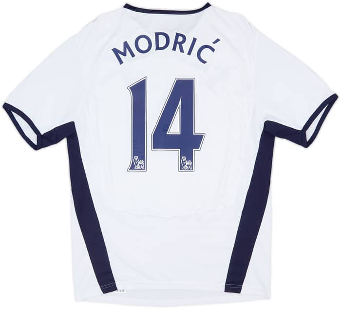 2008-09 Tottenham Home Shirt Modric #14 - 6/10 - (M)