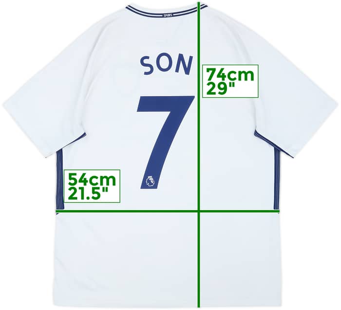 2017-18 Tottenham Home Shirt Son #7 - 6/10 - (L)