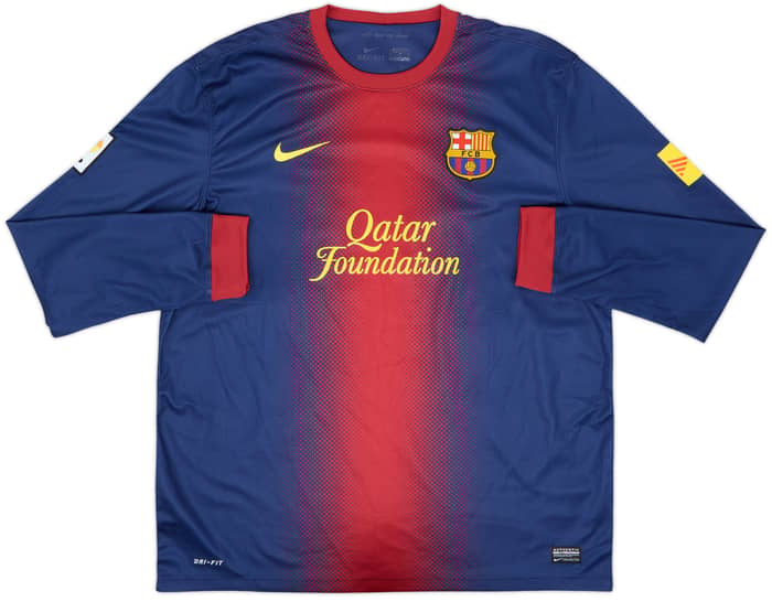 2012-13 Barcelona Home Shirt Messi #10 - 8/10 - (XL)