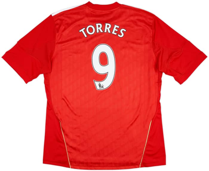 2010-12 Liverpool Home Shirt Torres #9 - 5/10 - (XL)
