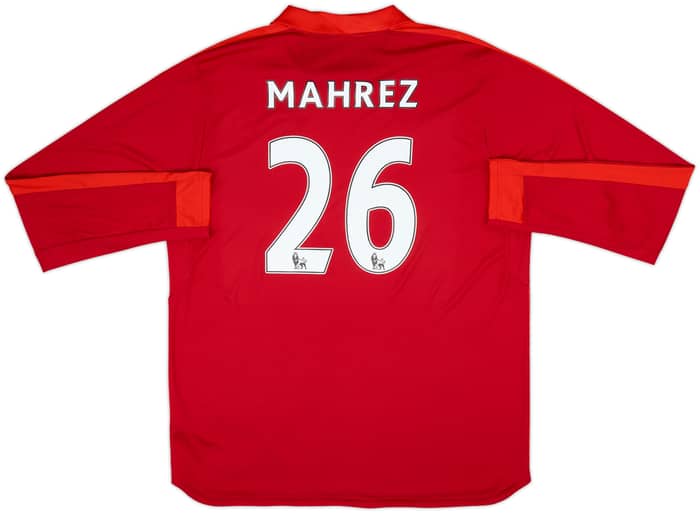 2016-17 Leicester Away L/S Shirt Mahrez #26 - 9/10 - (XXL)