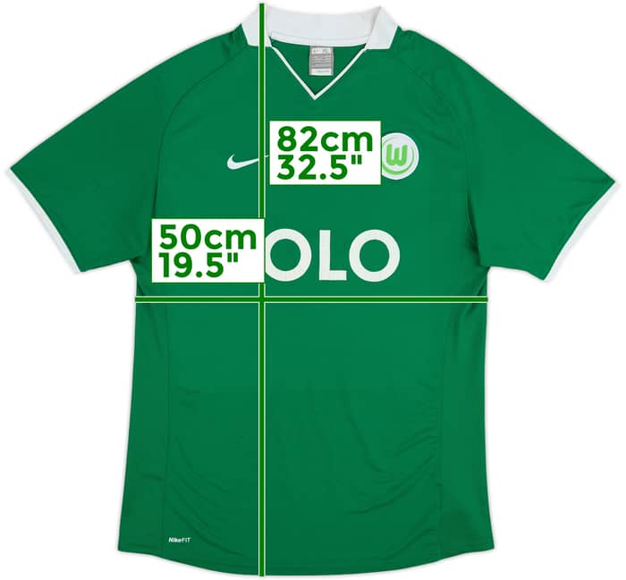 2008-09 Wolfsburg Home Shirt - 6/10 - (XL)