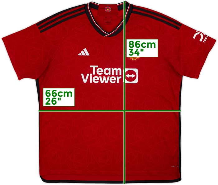 2023-24 Manchester United Home Shirt - 5/10 - (3XL)