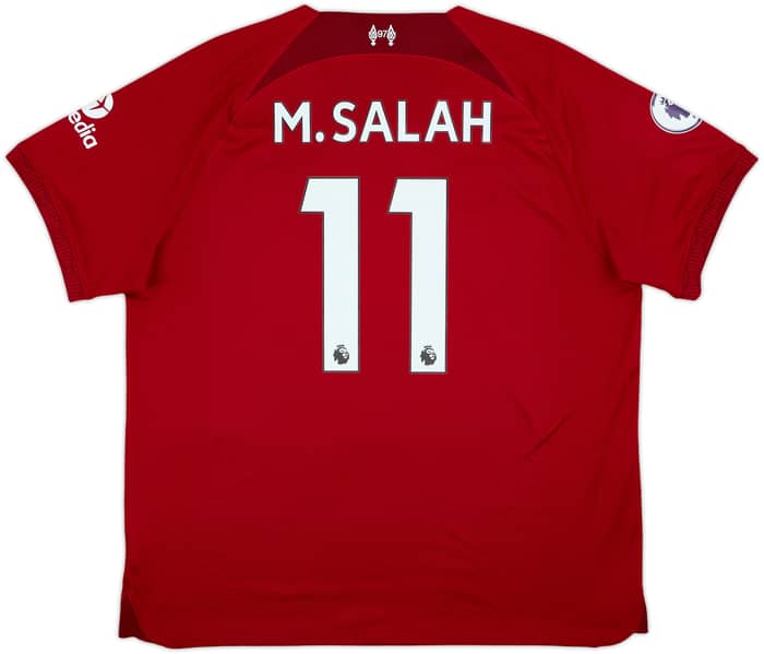 2022-23 Liverpool Home Shirt M.Salah #11 - 6/10 - (XL)
