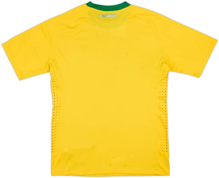 2010-11 Brazil Player Issue Home Shirt - 4/10 - (L)