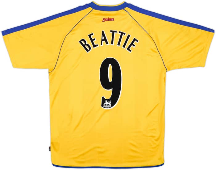 Camiseta de la tercera equipación del Southampton 2002-04 Beattie #9 - 8/10 - (L)
