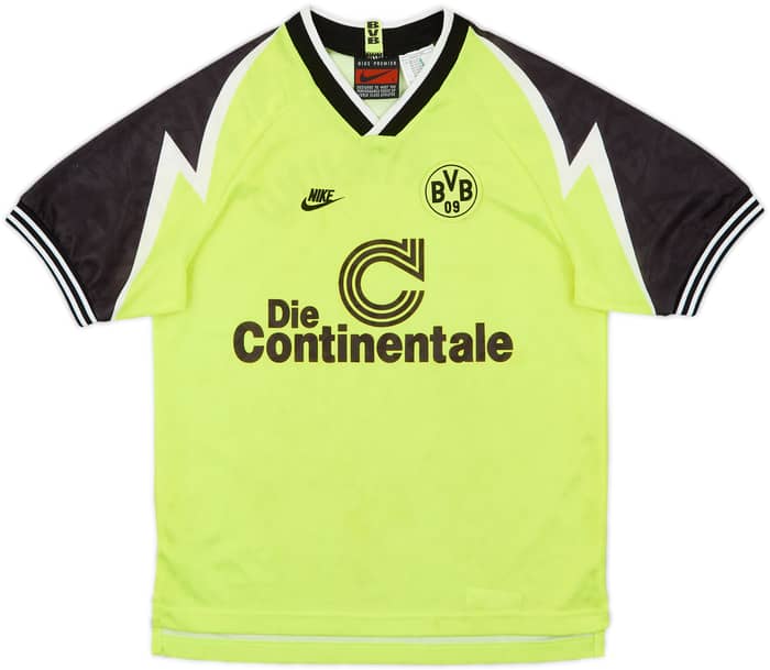 1995-96 Borussia Dortmund Home Shirt - 7/10 - (13-14 Years)