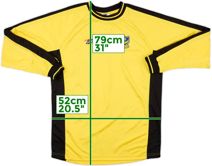 2004-05 Portsmouth GK Shirt #1 - 6/10 - (L)