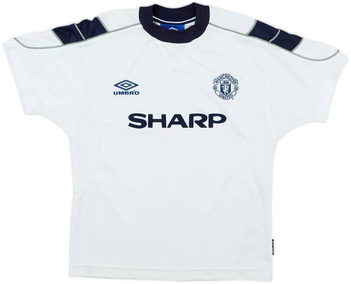 1999-00 Manchester United Third Shirt - 8/10 - (10-11 Years)