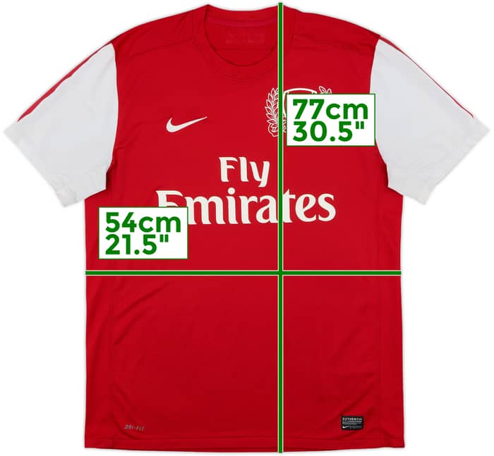2011-12 Arsenal Home Shirt - 5/10 - (L)