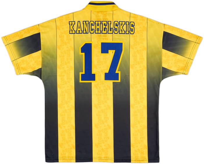1996-98 Everton Away Shirt Kanchelskis #17 - 8/10 - (L)