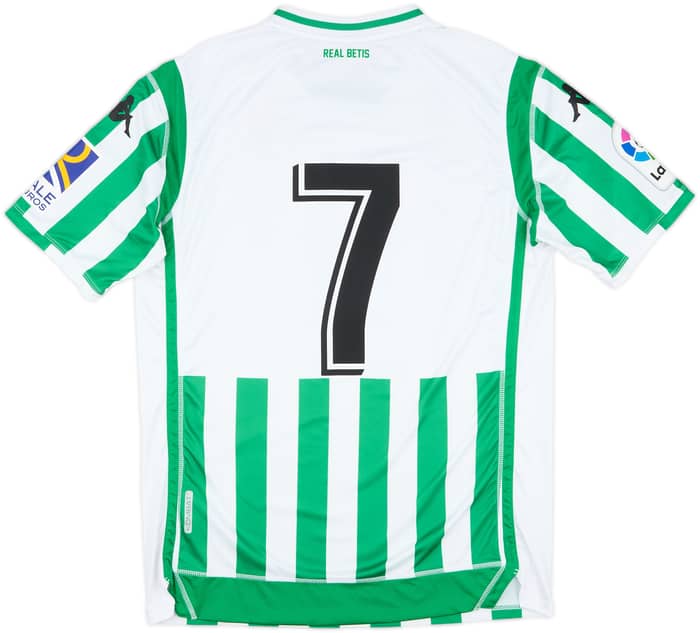 2018-19 Real Betis Home Shirt #7 - 9/10 - (M)