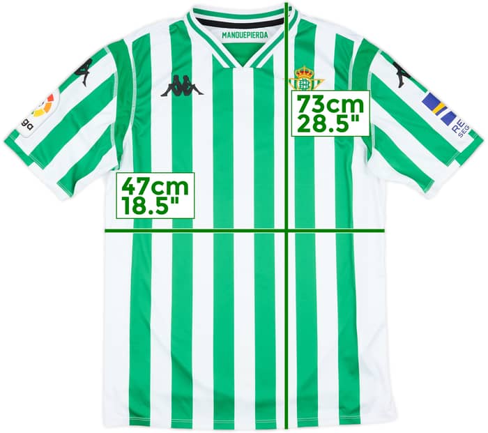 2018-19 Real Betis Home Shirt #7 - 9/10 - (M)