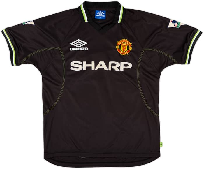 1998-99 Manchester United Third Shirt Beckham #7 - 9/10 - (M)