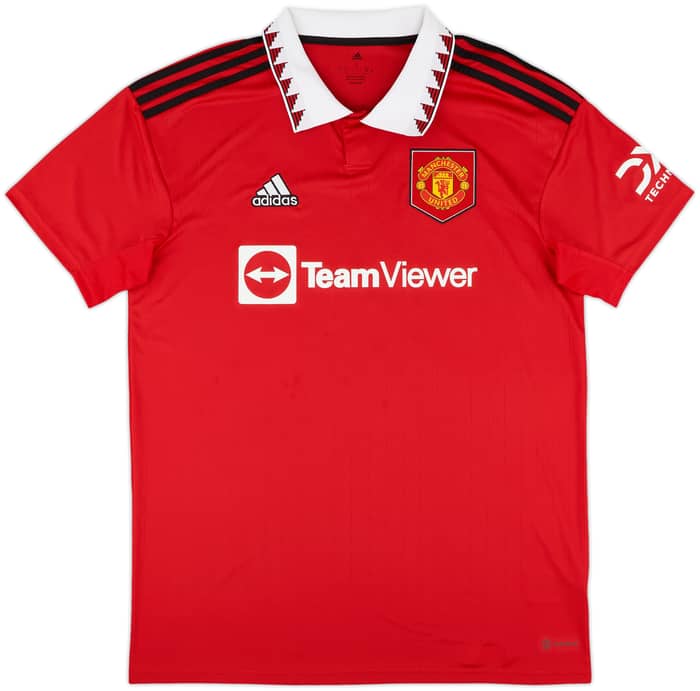 2022-23 Manchester United Home Shirt Martinez #6 - 10/10 - (L)