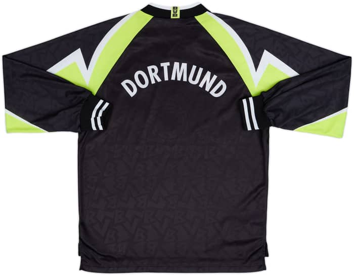 1995-96 Borussia Dortmund Away L/S Shirt - 9/10 - (L)
