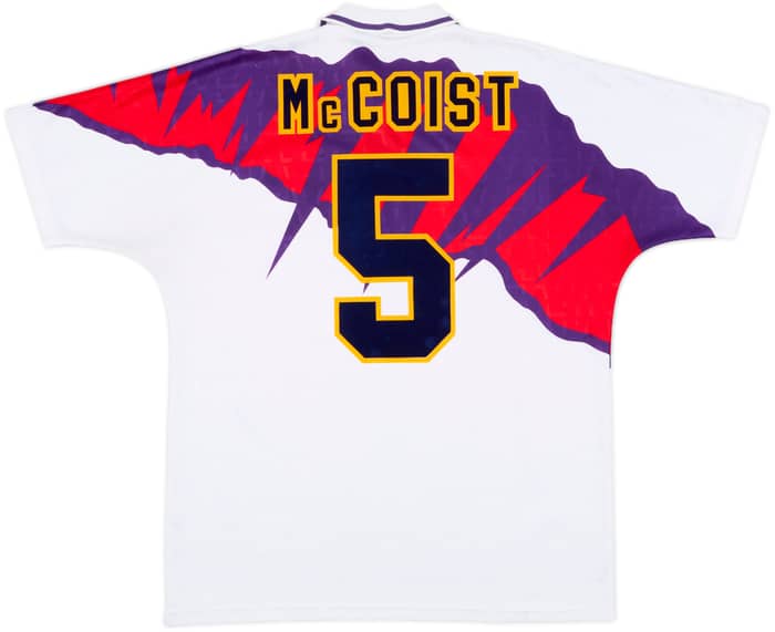 1991-93 Scotland Away Shirt McCoist #5 - 8/10 - (XL)