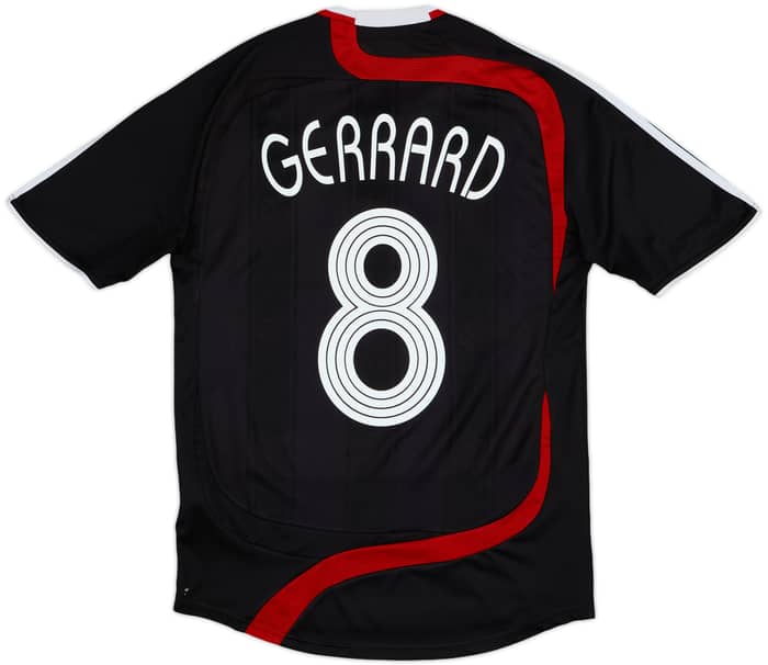 2007-08 Liverpool Third Shirt Gerrard #8 - 7/10 - (S)