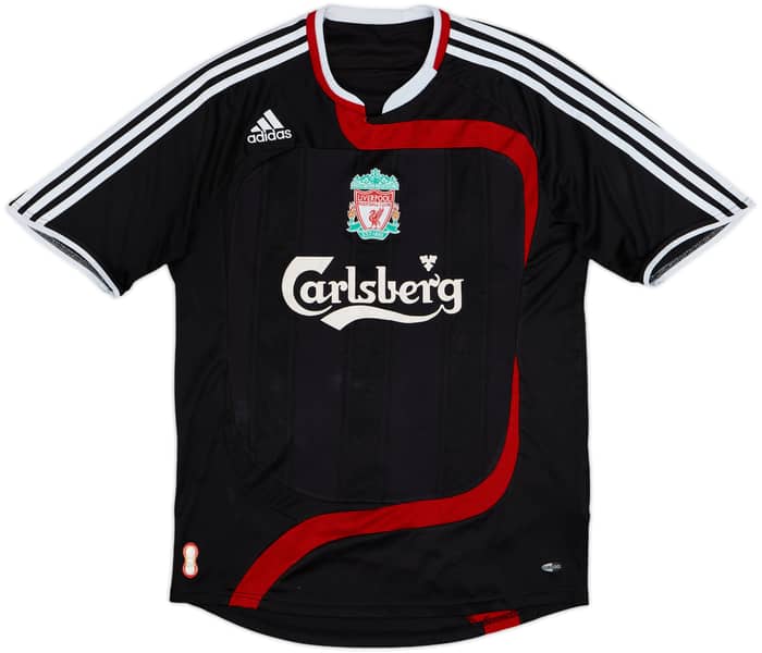 2007-08 Liverpool Third Shirt Gerrard #8 - 7/10 - (S)