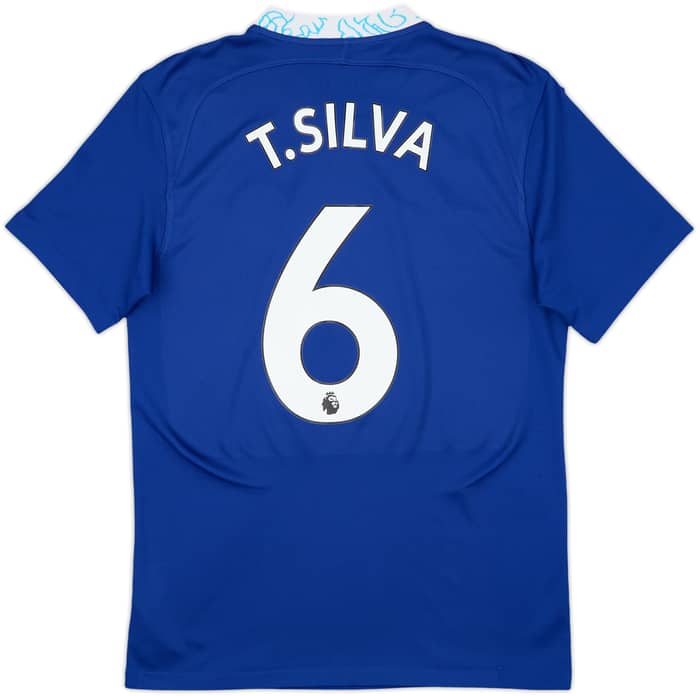 2022-23 Chelsea Home Shirt T.Silva #6 - 6/10 - (S)