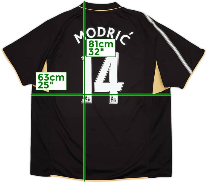 2008-09 Tottenham Third Shirt Modric #14 - 8/10 - (XXL)