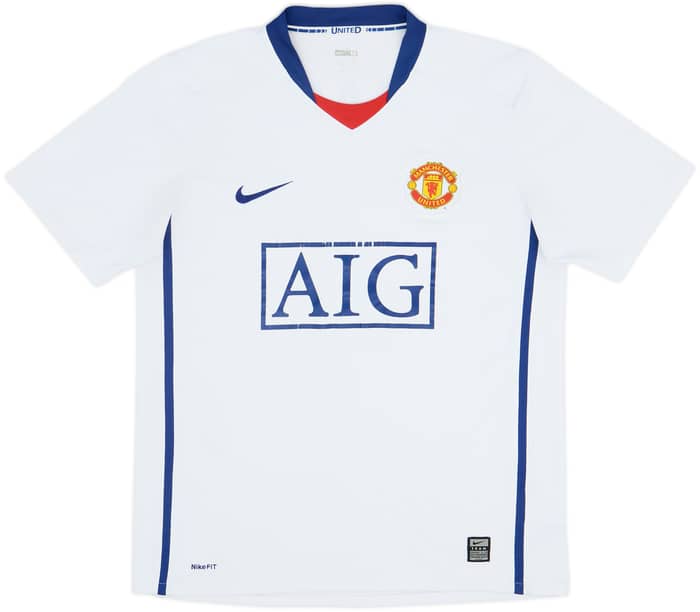 2008-10 Manchester United Camiseta de visitante Ronaldo #7 - 5/10 - (M)