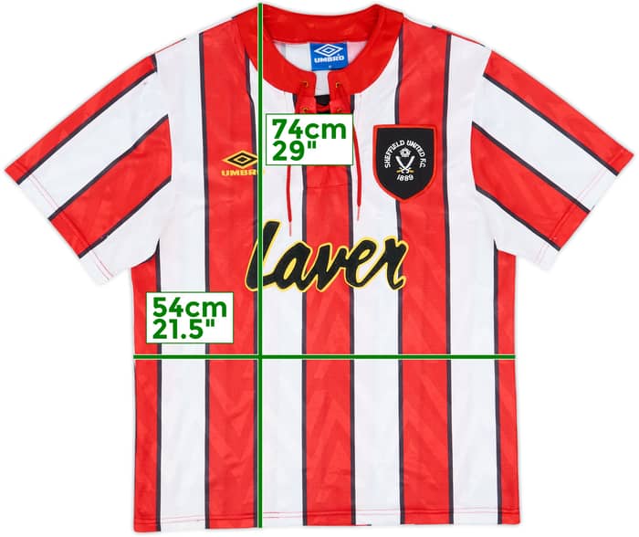 1992-94 Sheffield United Home Shirt - 5/10 - (M)