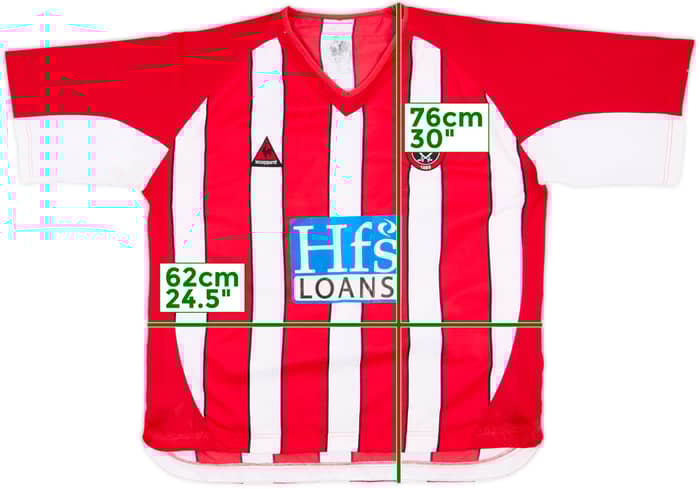 2004-05 Sheffield United Home Shirt - 5/10 - (XXL)